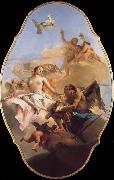 TIEPOLO, Giovanni Domenico An Allegory with Venus and Time USA oil painting artist